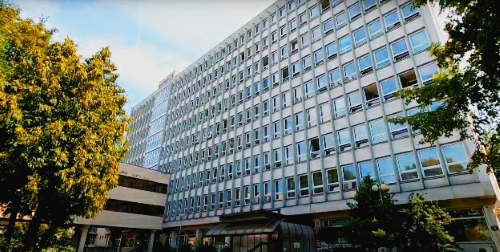 Budynek Drugiego Urzędu Skarbowego w Krakowie przy ul. Krowoderskich Zuchów 2