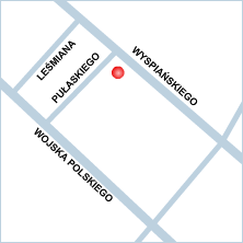 Plan dojazdu do Urzędu Skarbowego w Świnoujściu