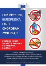 grafika przedstawiająca produkty pochodzenia zwierzęcego, które trzeba zgłosić do urzędowej kontroli