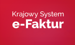 Logo Krajowego Systemu e-Faktur