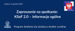 Zaproszenie na spotkanie: KSeF 2.0 - informacje ogólne - 16 grudnia 2025, 13.00 do 14.30