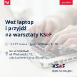 Grafika dekoracyjna z zaproszeniem na szkolenie