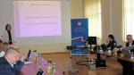 Naczelnik Trzeciego Urzędu Skarbowego w Szczecinie Joanna Sałach przedstawia prezentację o Centralnym Organie Wierzyciela