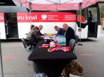 Akcja honorowego krwiodawstwa w krwiobusie