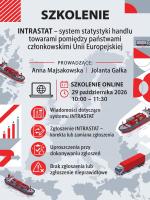 Infografika z informacjami o szkoleniu