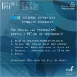 wstępnie wypełnionego zeznania podatkowego (PFR – Pre-Filled tax Return)