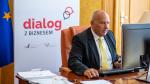 Minister finansów Tadeusz Kościński podczas spotkania z cyklu Dialog z Biznesem